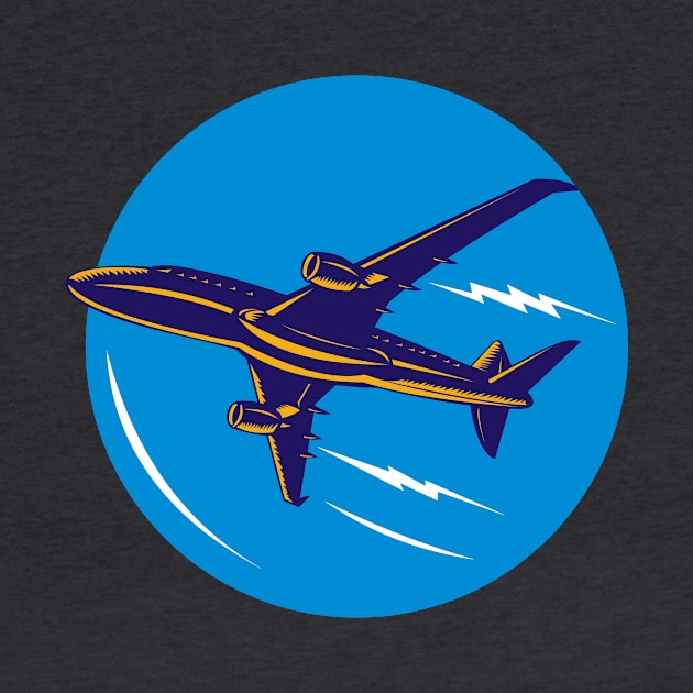 Commercial Jet Plane Airliner by Protshirtdesign